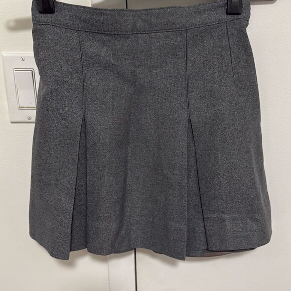 Corey Co. Girls Gray Pleated Uniform Skirt. Waist 24. - Picture 1 of 5